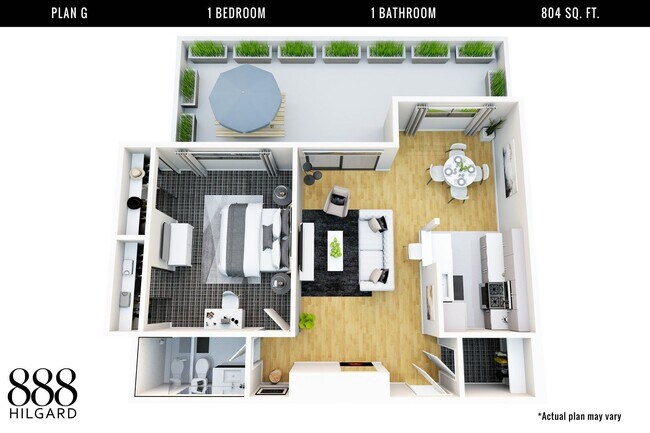 Floorplan - 888 Hilgard