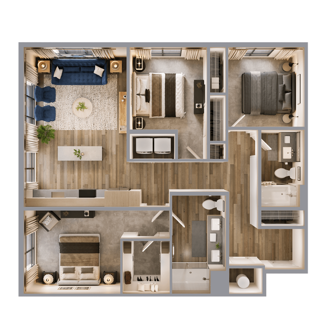 Floorplan - The Bellevue
