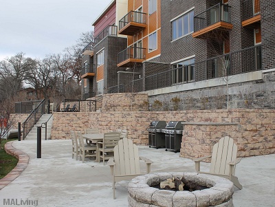 Terrace/Grills/Fire Pit - Lake Edge