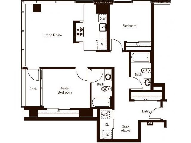 2 bedroom 2 bath - Aspira