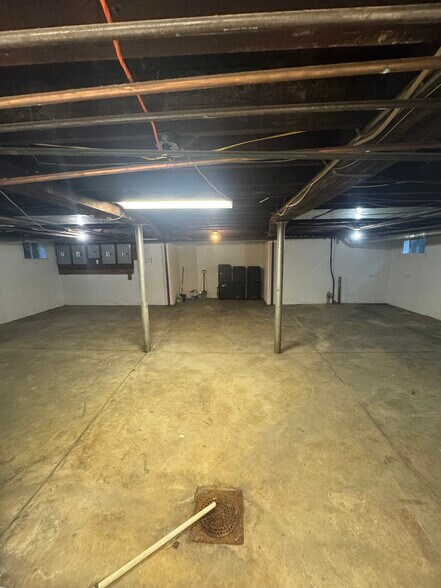 Basement with available storage for each unit - 1333 Castlewood Ave