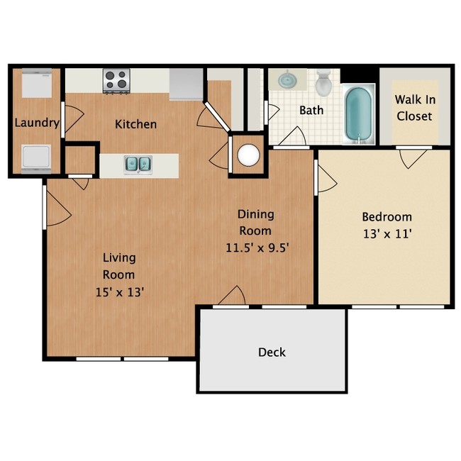 Floorplan - Bloom Apartments