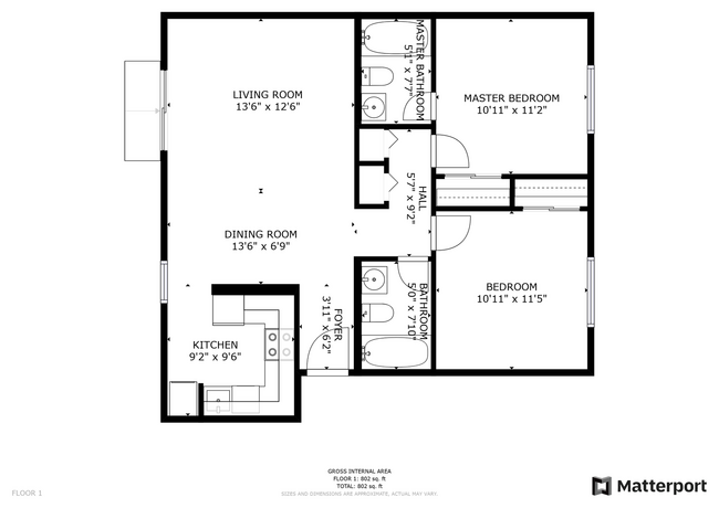 Floorplan - Silver Creek Apartments