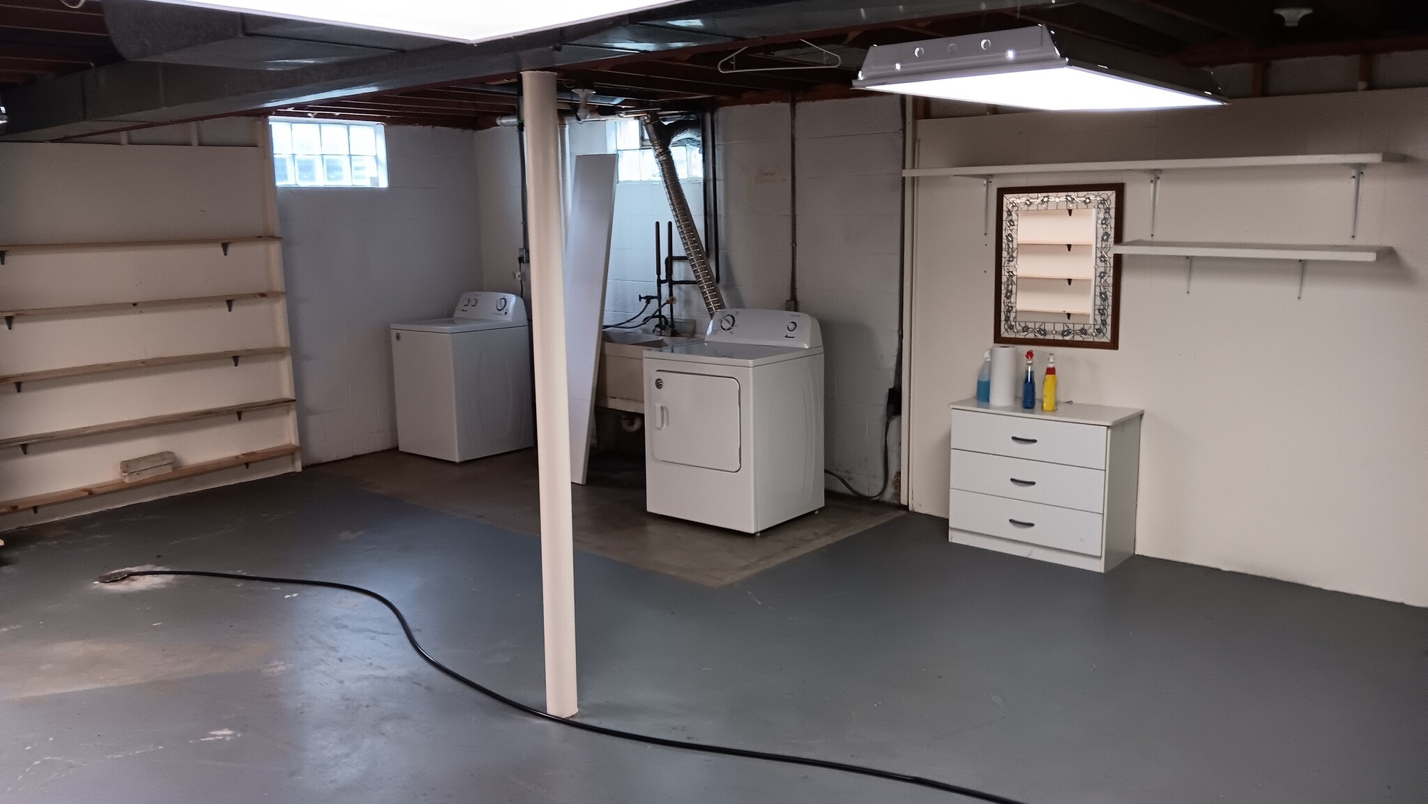 Washer and Dryer Downstairs - 7901 Daniel Ct