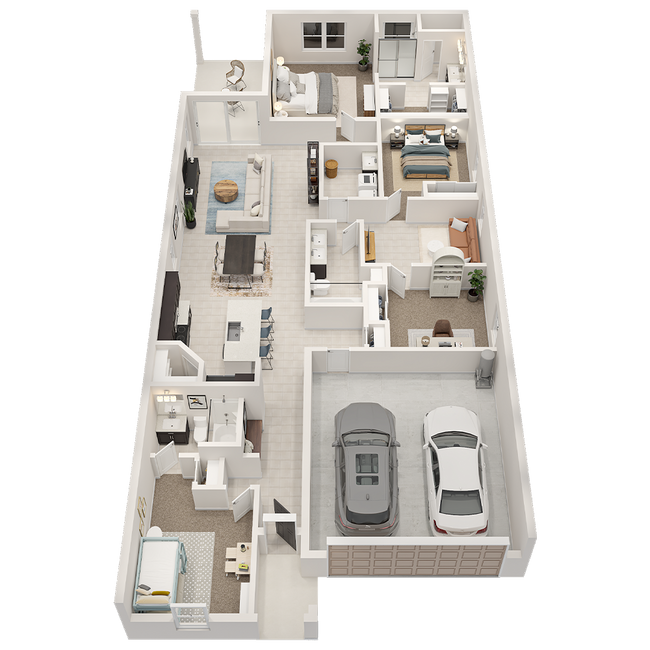 Floorplan - The Nexus at Hurley Ranch