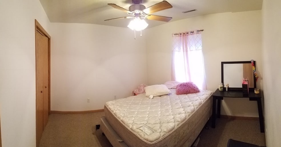 Downstairs Bedroom - 803 S Van Buren St