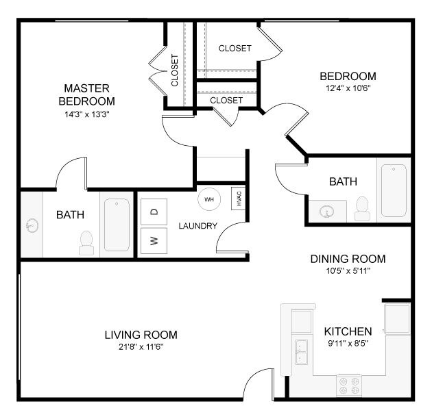 The Waverly 3211 Pridwen Cir Raleigh NC 27610 Apartment Finder