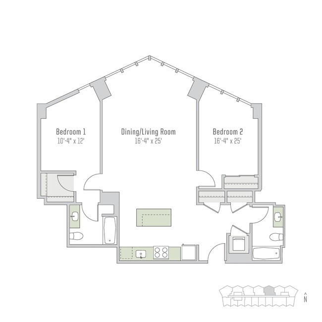 Floorplan - City Hyde Park