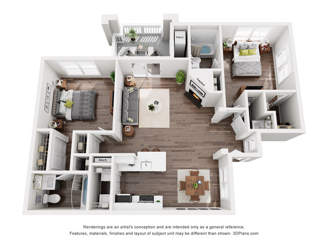 Camelot Renovated 2x2.5 - Cambridge Apartments