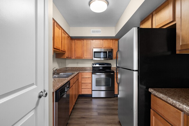 Deerfield Apartments | 2 Bedroom Remodel | Kitchen Interior - Deerfield Apartments