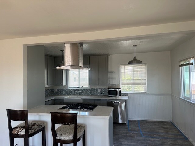 Updated Kitchen with open floor plan - 1144 Manhattan Ave
