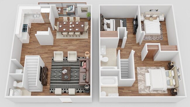 Floorplan - Arcadian Apartments