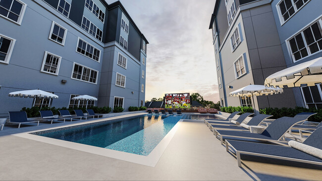 HERE Tuscaloosa Pool - HERE Tuscaloosa Student Apartments