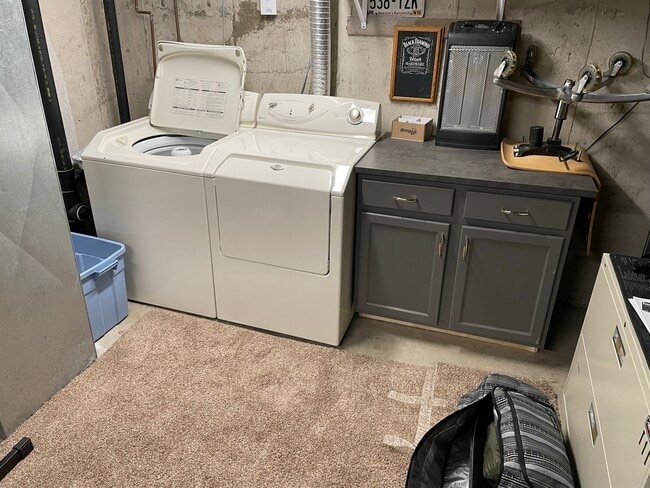 Laundry Area in Basement - 3037 Forest Way