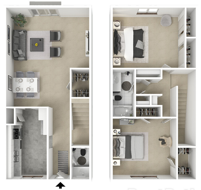 Floorplan - Sunset Grove Apartments