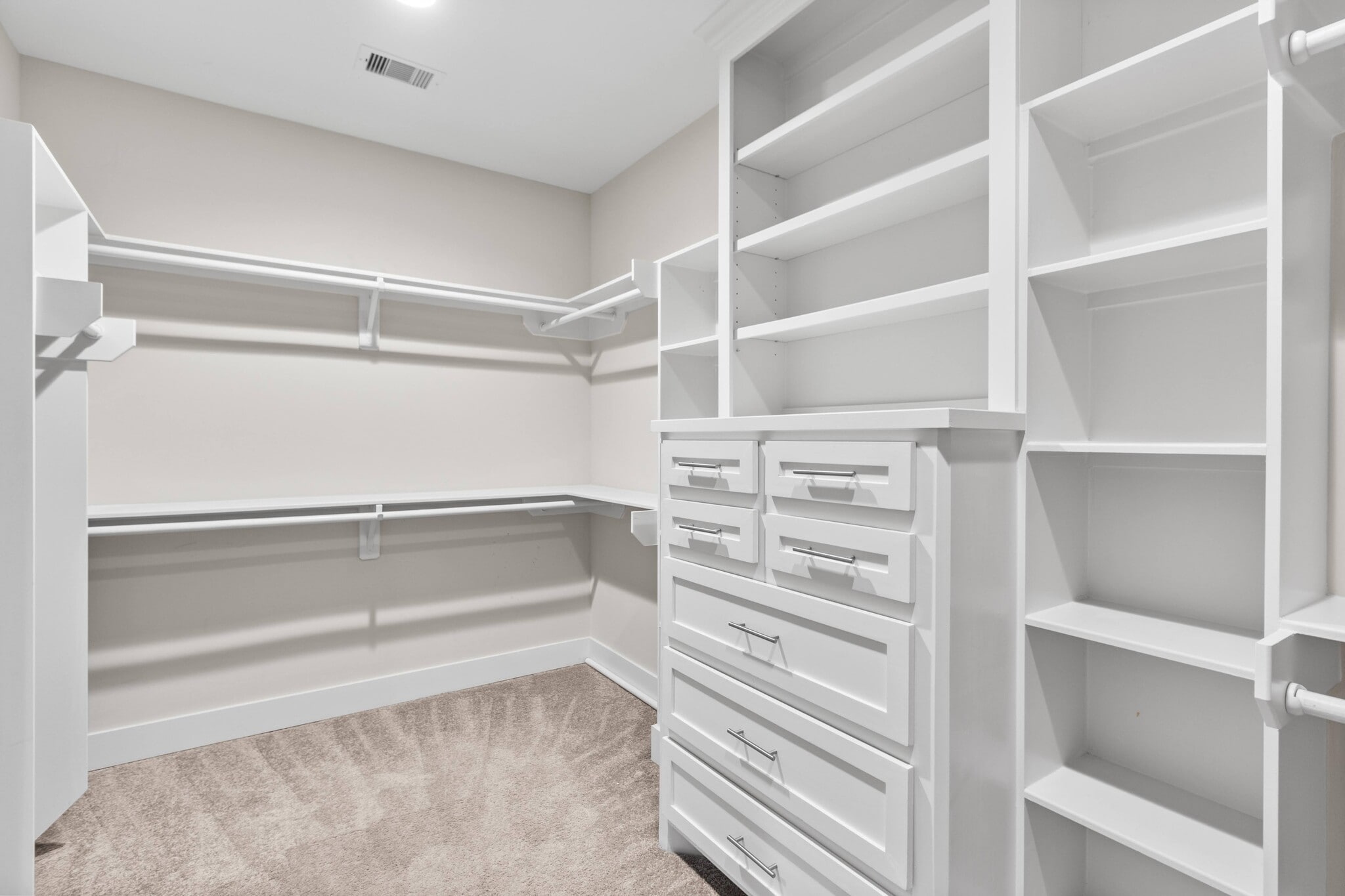 Master bedroom closet, partial view (this is approximately 1/3 of the closet seen in this photo) - 1221 W 23rd St