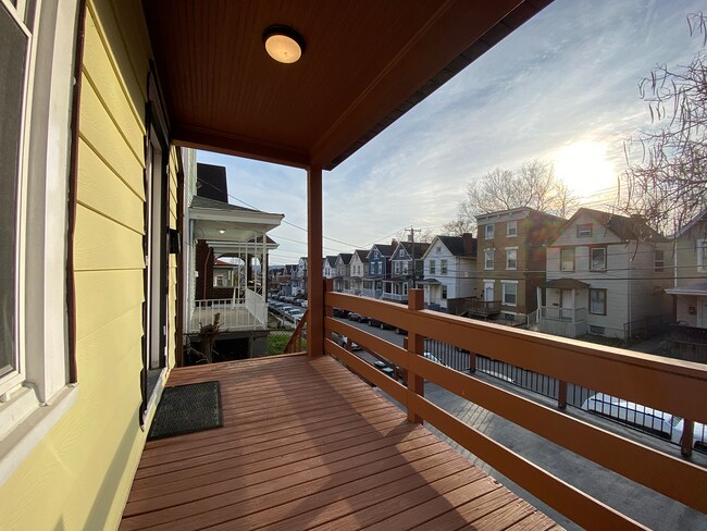 Watch the sun set from the front porch - 2354 Victor St