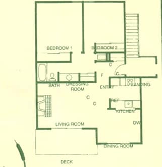 2 Bedroom/1 Bath - Waters Edge Apartments