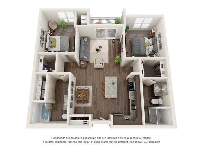 Floorplan - Royster Commons Apartment Homes