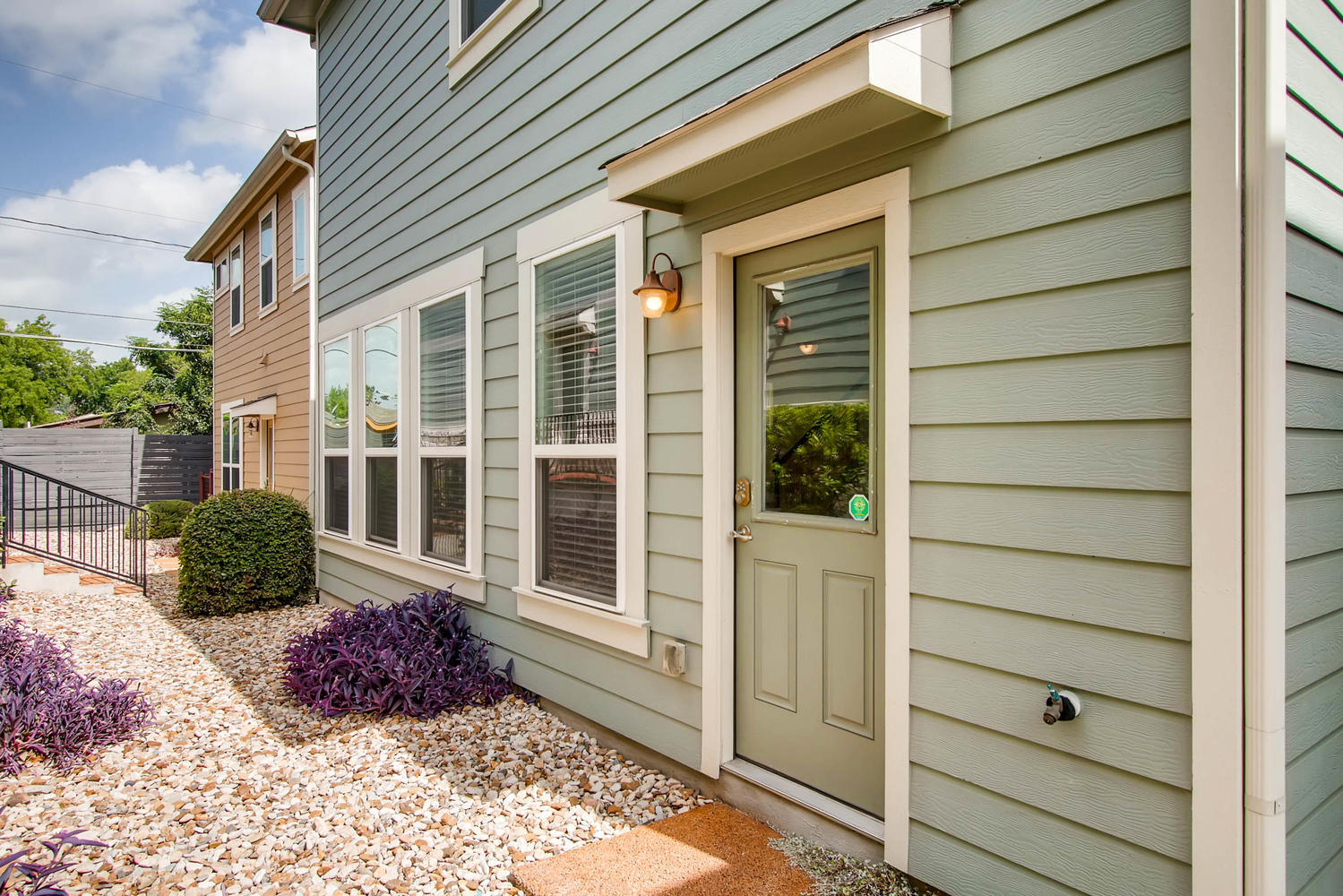 Backdoor entrance - leads to garage - 1813 Carlson Drive