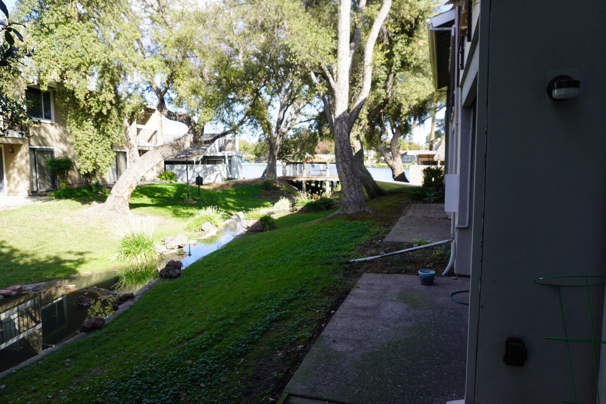 View from back patio towards Lake Lincoln. - 6518 Embarcadero Dr