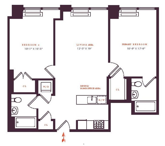 Floorplan - The Nathaniel