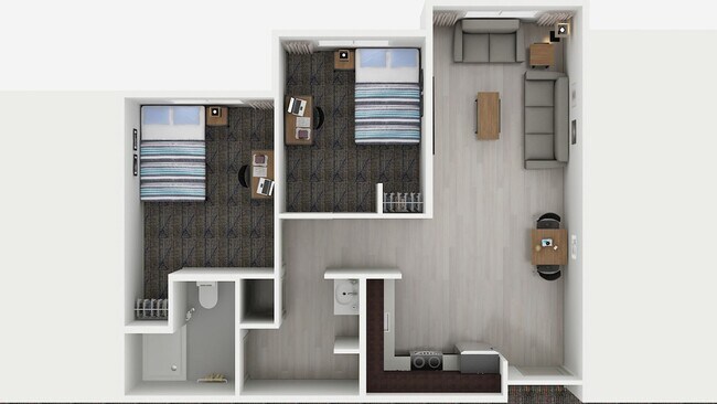 Floorplan - College Suites Peosta