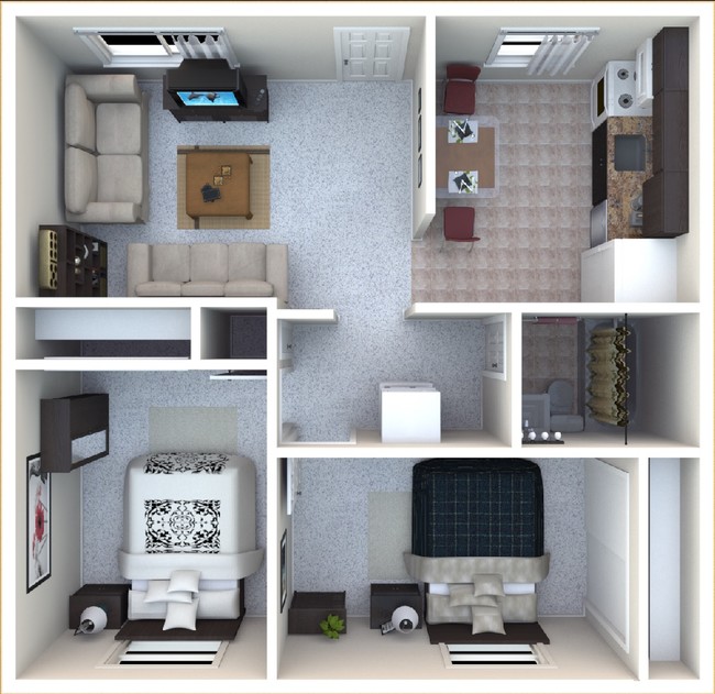 Floorplan - Asbury Place Apartments