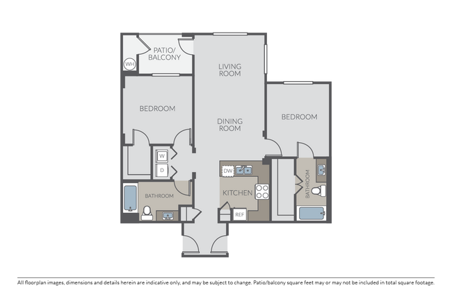 2 Bed 2 Bath (C) - Mill Creek at Windemere