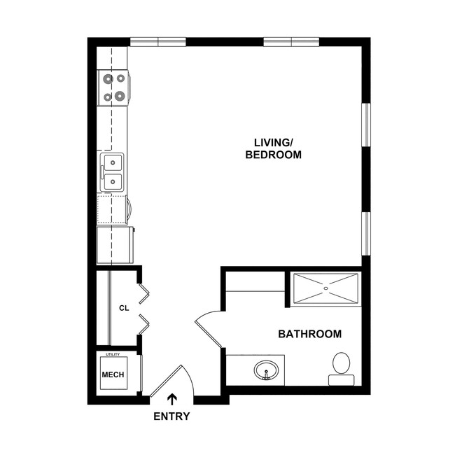 Floorplan - PENN STREET LOFTS