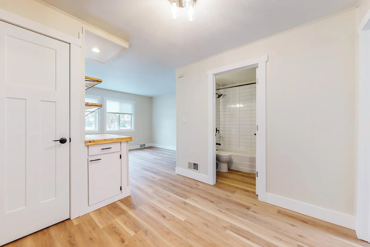 Entryway and Living Room - 1015 12th St NW
