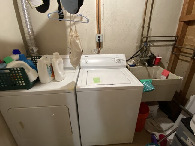 basement laundry area - 8711 36th Ave