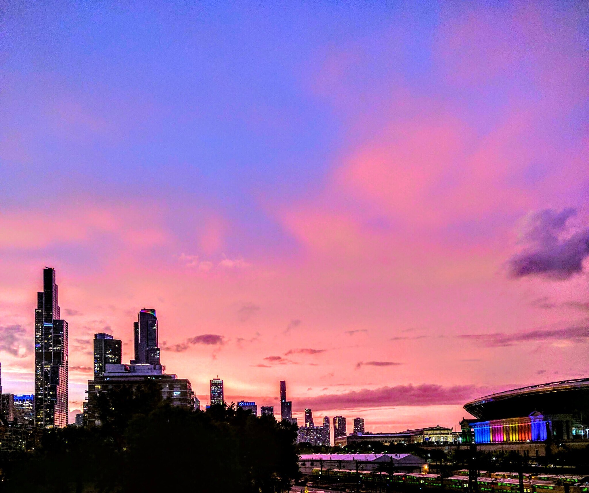 House skyline view - 331 E 17th St