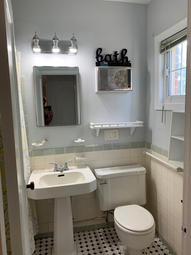 Bathroom with tub and shower - 1226 Martha Custis Dr