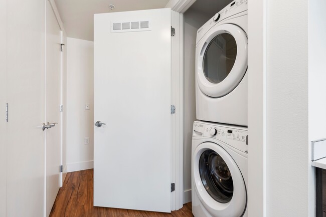 Washer/Dryer Combo in Each Unit - The Dunn Motors Building in Capitol Hill!