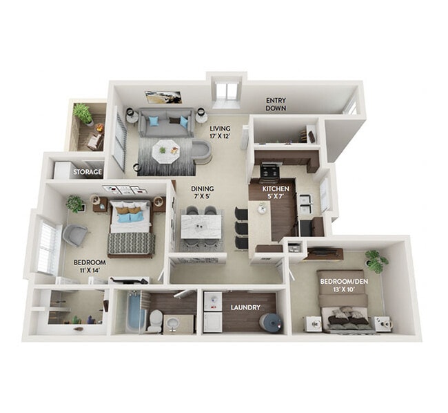 Floorplan - The Ascent at Farmington Hills