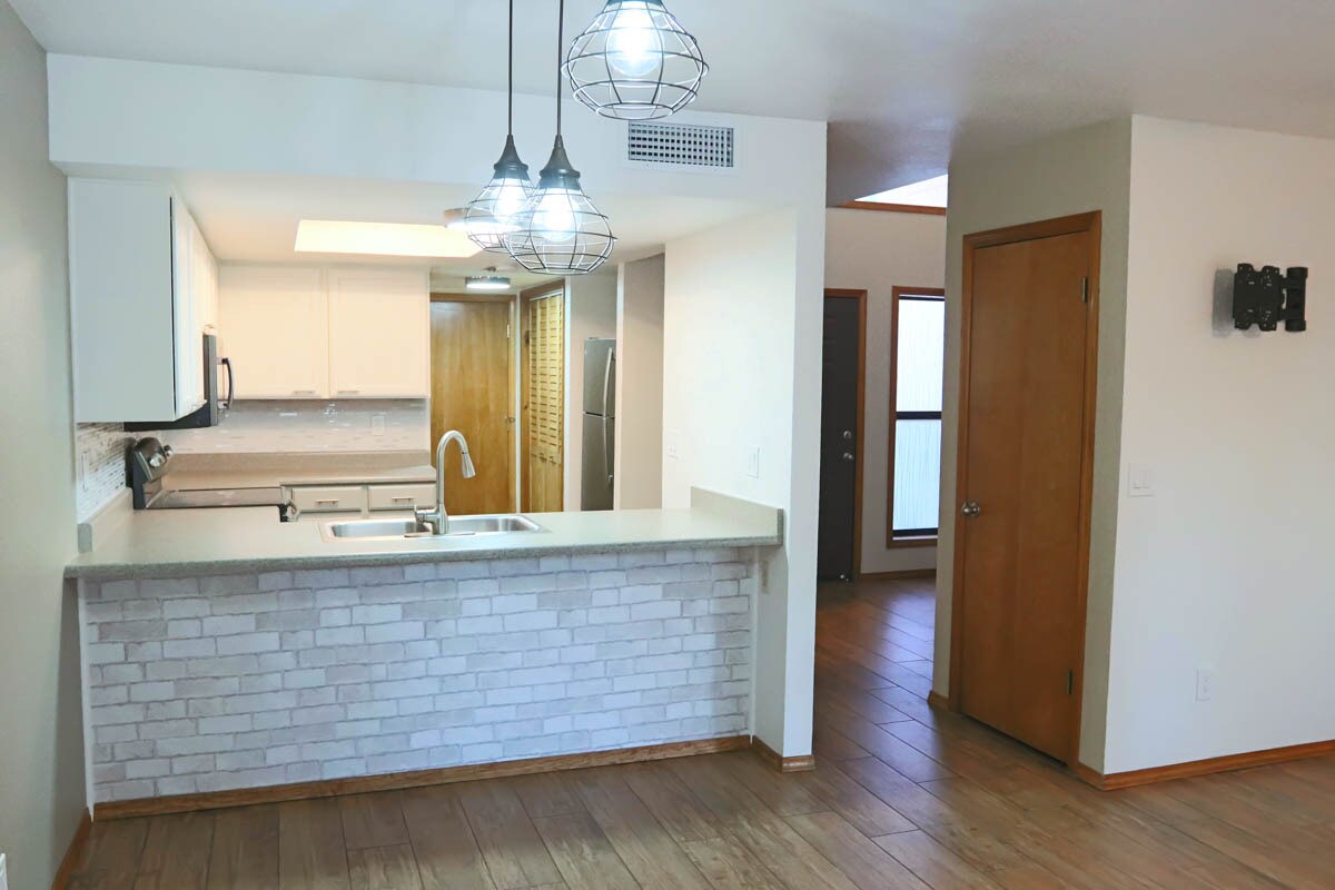 Inside front view from living room / dinning room area - 4005 Lake Mary Rd