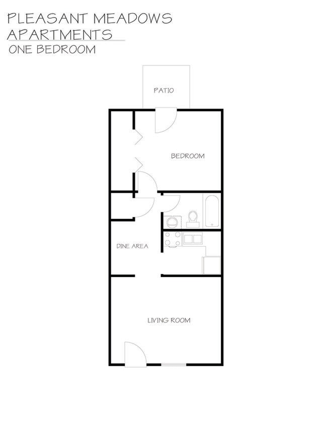 Floorplan - Pleasant Meadow Apartments