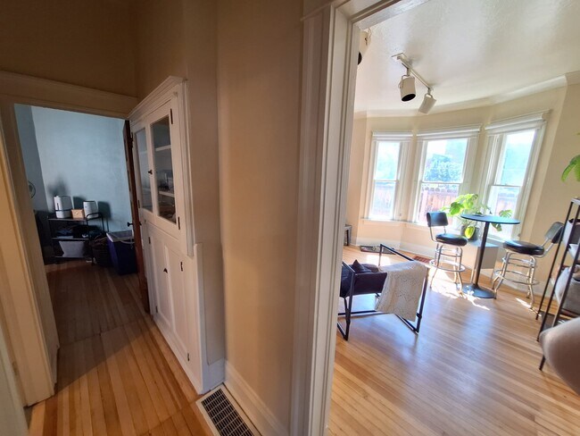 Hallway looking to bedroom #2 and Living Room - 293 South Lafayette Street