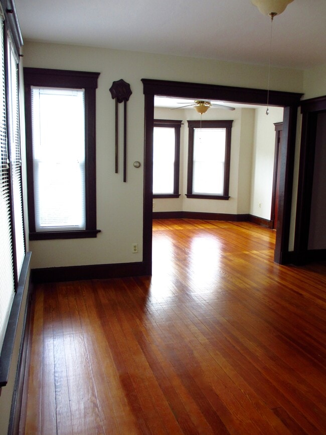 Dining room & Living room - sunny & spacious - 127 Foster St