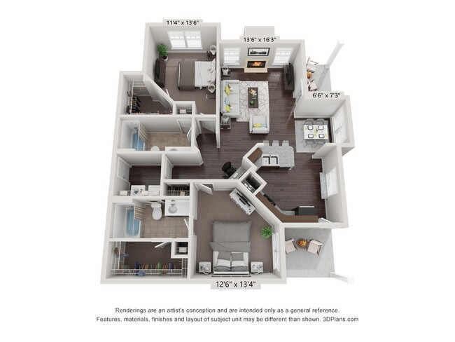 Floorplan - Parkway Lakeside