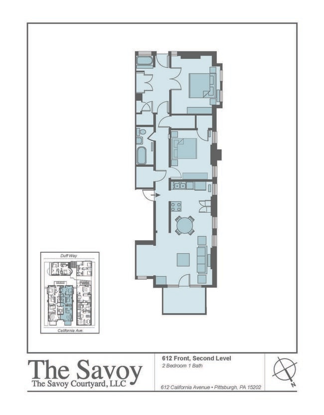 Floorplan - 612 California Ave