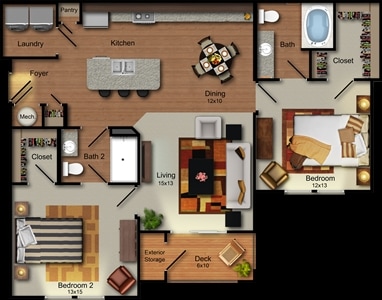 Pompidou - Residences At Prairiefire