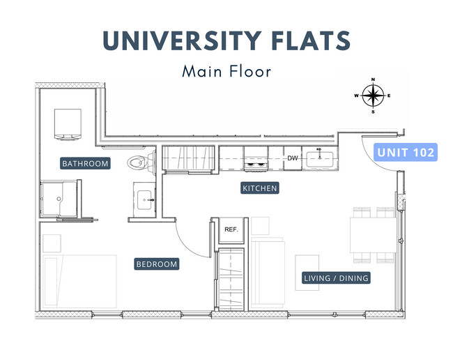 Floorplan - University Flats