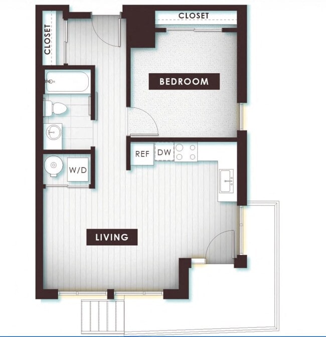Floorplan - Delo Apartments
