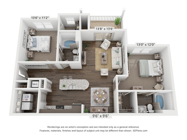 Floorplan - Reserve at Redwine