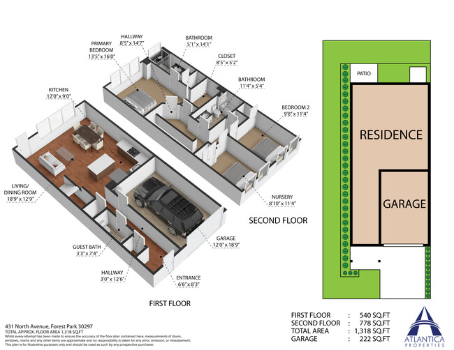 Floorplan - Towne Manor