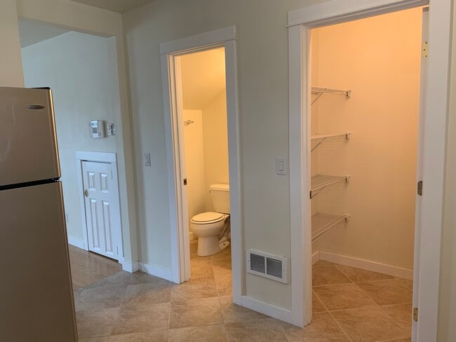 Half bath and walk in pantry off the kitchen - 1603 S Ainsworth Ave