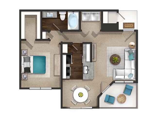 Floorplan - Briarhill Apartment Homes