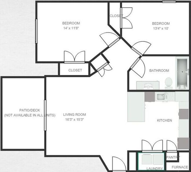 Building Photo - $1,210 | 2 Bedroom, 1 Bathroom Condo | Sublease | Pet Friendly* | Available for an Immediate Move...